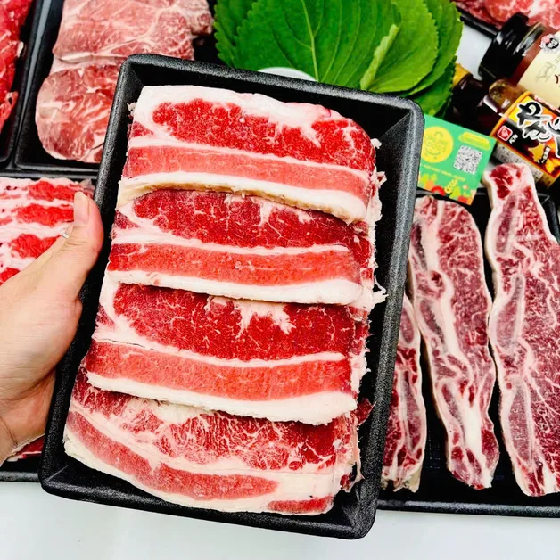 Ba chỉ bò Mỹ