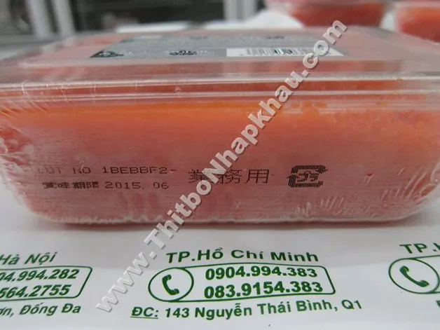 Trứng Cá Chuồn Nhật Bản Tobiko