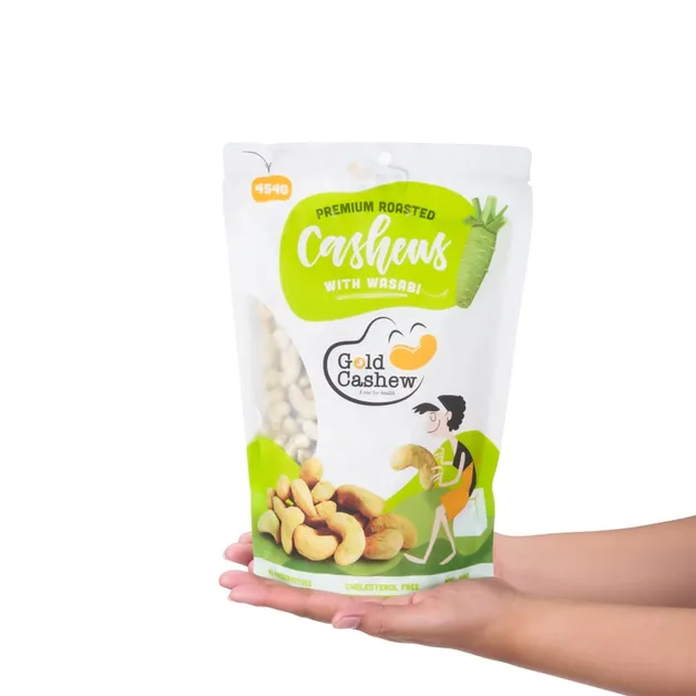 Hạt Điều Rang Wasabi Gold Cashew